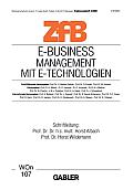 E-Business Management Mit E-Technologien: Management Mit E-Technologien
