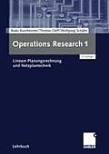 Operations Research 1: Lineare Planungsrechnung Und Netzplantechnik