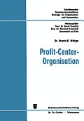 Profit-Center-Organisation: Organisatorische Analyse Von Strukturbewertungsproblemen in Funktionalen Und Profit-Center-Orientierten Organisationen
