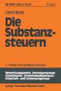 Die Substanzsteuern