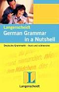 German Grammar In A Nutshell Deutsche Gr