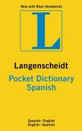 Langenscheidt Pocket Dictionary Spanish
