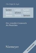 Lesen Lehren Lernen: Eine Rezeptive Grammatik Des Deutschen