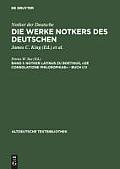 Notker Latinus Zu Boethius, de Consolatione Philosophiae - Buch I/II