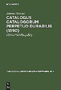 Catalogus Catalogorum Perpetuo Durabilis (1590)