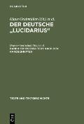 Der deutsche Lucidarius, Band I, Kritischer Text nach den Handschriften