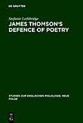 James Thomson's Defence of Poetry: Intertextual Allusion in ?The Seasons?