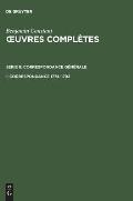 Oeuvres Compl?tes, I, Correspondance 1774-1792