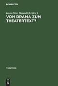 Vom Drama Zum Theatertext?: Zur Situation Der Dramatik in L?ndern Mitteleuropas