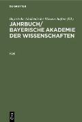 Jahrbuch/ Bayerische Akademie Der Wissenschaften. 1926