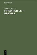 Friedrich List Brevier