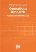 Operations Research: Formeln Und Methoden