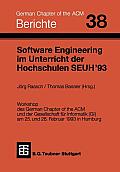 Software Engineering Im Unterricht Der Hochschulen Seuh '93