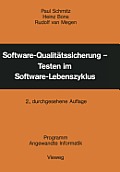 Software-Qualit?tssicherung -- Testen Im Software-Lebenszyklus