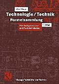 Technologie/Technik Formelsammlung: F?r Fachgymnasien Und Fachoberschulen