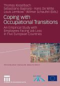 Coping with Occupational Transitions: An Empirical Study with Employees Facing Job Loss in Five European Countries