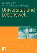 Universit?t Und Lebenswelt: Festschrift F?r Heinz Abels