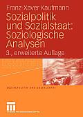 Sozialpolitik Und Sozialstaat: Soziologische Analysen