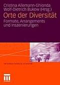 Orte Der Diversit?t: Formate, Arrangements Und Inszenierungen