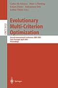 Evolutionary Multi-Criterion Optimization: Second International Conference, Emo 2003, Faro, Portugal, April 8-11, 2003, Proceedings