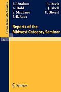 Reports of the Midwest Category Seminar I