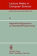 International Symposium on Theoretical Programming