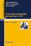 Ecole d'Ete de Probabilites de Saint-Flour V, 1975