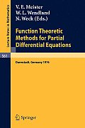 Function Theoretic Methods for Partial Differential Equations: Proceedings of the International Symposium Held at Darmstadt, Germany, 12-15 April 1976