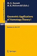 Geometric Applications of Homotopy Theory I: Proceedings, Evanston, March 21 - 26, 1977