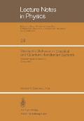 Stochastic Behavior in Classical and Quantum Hamiltonian Systems: VOLTA Memorial Conference, Como 1977