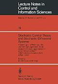 Stochastic Control Theory and Stochastic Differential Systems: Proceedings of a Workshop of the Sonderforschungsbereich 72 Der Deutschen Forschungsge