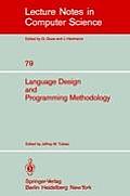 Language Design and Programming Methodology: Proceedings of a Symposium, Held in Sidney, Australia, September 10-11, 1979