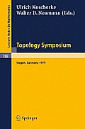 Topology Symposium Siegen 1979: Proceedings of a Symposium Held at the University of Siegen, June 14-19, 1979