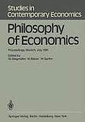 Philosophy of Economics: Proceedings, Munich, July 1981
