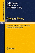 Category Theory: Applications to Algebra, Logic and Topology