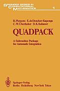 Quadpack: A Subroutine Package for Automatic Integration