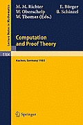 Proceedings of the Logic Colloquium. Held in Aachen, July 18-23, 1983: Part 2: Computation and Proof Theory