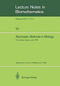 Stochastic Methods in Biology: Proceedings of a Workshop Held in Nagoya, Japan July 8-12 1985