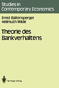 Theorie Des Bankverhaltens