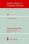 Distributed Algorithms: 2nd International Workshop, Amsterdam, the Netherlands, July 8-10, 1987. Proceedings