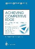 Achieving Competitive Edge: Getting Ahead Through Technology and People Proceedings of the Oma-UK Sixth International Conference