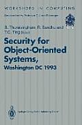 Security for Object-Oriented Systems: Proceedings of the Oopsla-93 Conference Workshop on Security for Object-Oriented Systems, Washington DC, Usa, 26