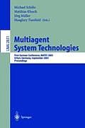 Multiagent System Technologies: First German Conference, Mates 2003, Erfurt, Germany, September 22-25, 2003, Proceedings