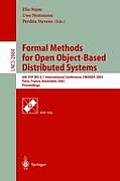 Formal Methods for Open Object-Based Distributed Systems: 6th Ifip Wg 6.1 International Conference, Fmoods 2003, Paris, France, November 19.21, 2003,