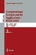 Computational Science and Its Applications - Iccsa 2004: International Conference, Assisi, Italy, May 14-17, 2004, Proceedings, Part II