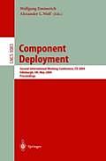 Component Deployment: Second International Working Conference, CD 2004, Edinburgh, Uk, May 20-21, 2004, Proceedings