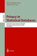 Privacy in Statistical Databases: Casc Project International Workshop, Psd 2004, Barcelona, Spain, June 9-11, 2004, Proceedings