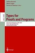 Types for Proofs and Programs: International Workshop, Types 2003, Torino, Italy, April 30 - May 4, 2003, Revised Selected Papers