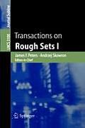 Transactions on Rough Sets I