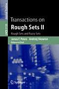 Transactions on Rough Sets II: Rough Sets and Fuzzy Sets
